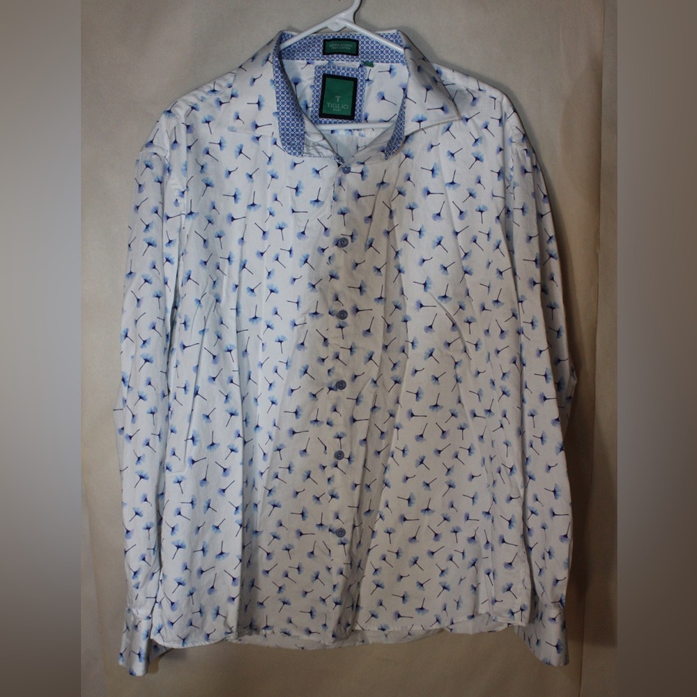 Tiglio Floral Long Sleeve Button Down